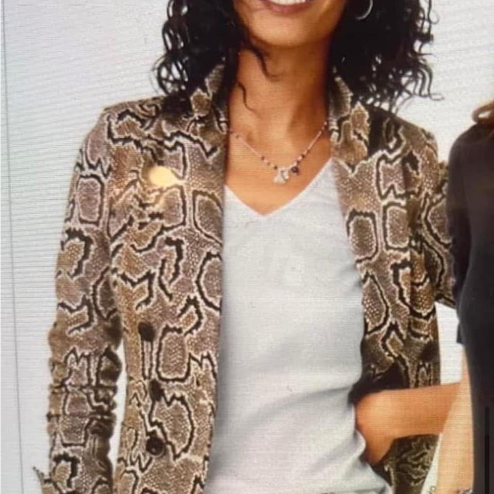 Cabi #3733 Python Blazer. Size 12. - image 7